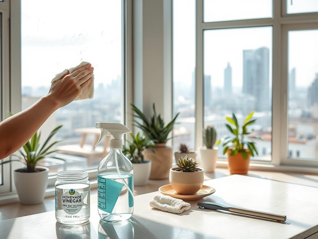 Fenster reinigen nachhaltig