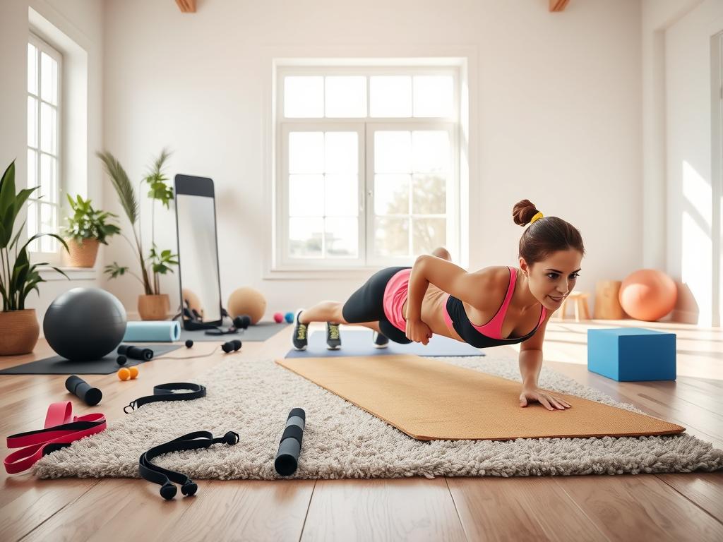 Fitness Zuhause ohne Geräte
